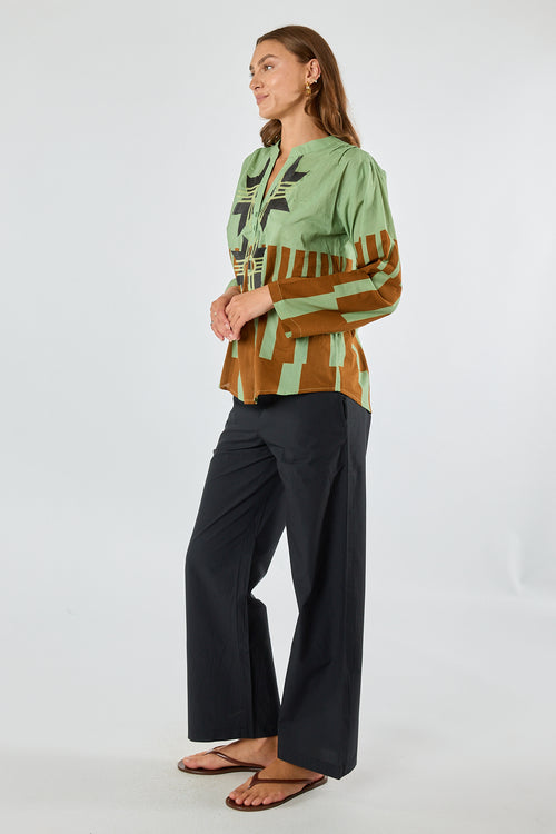 Itami Cension Top Khaki