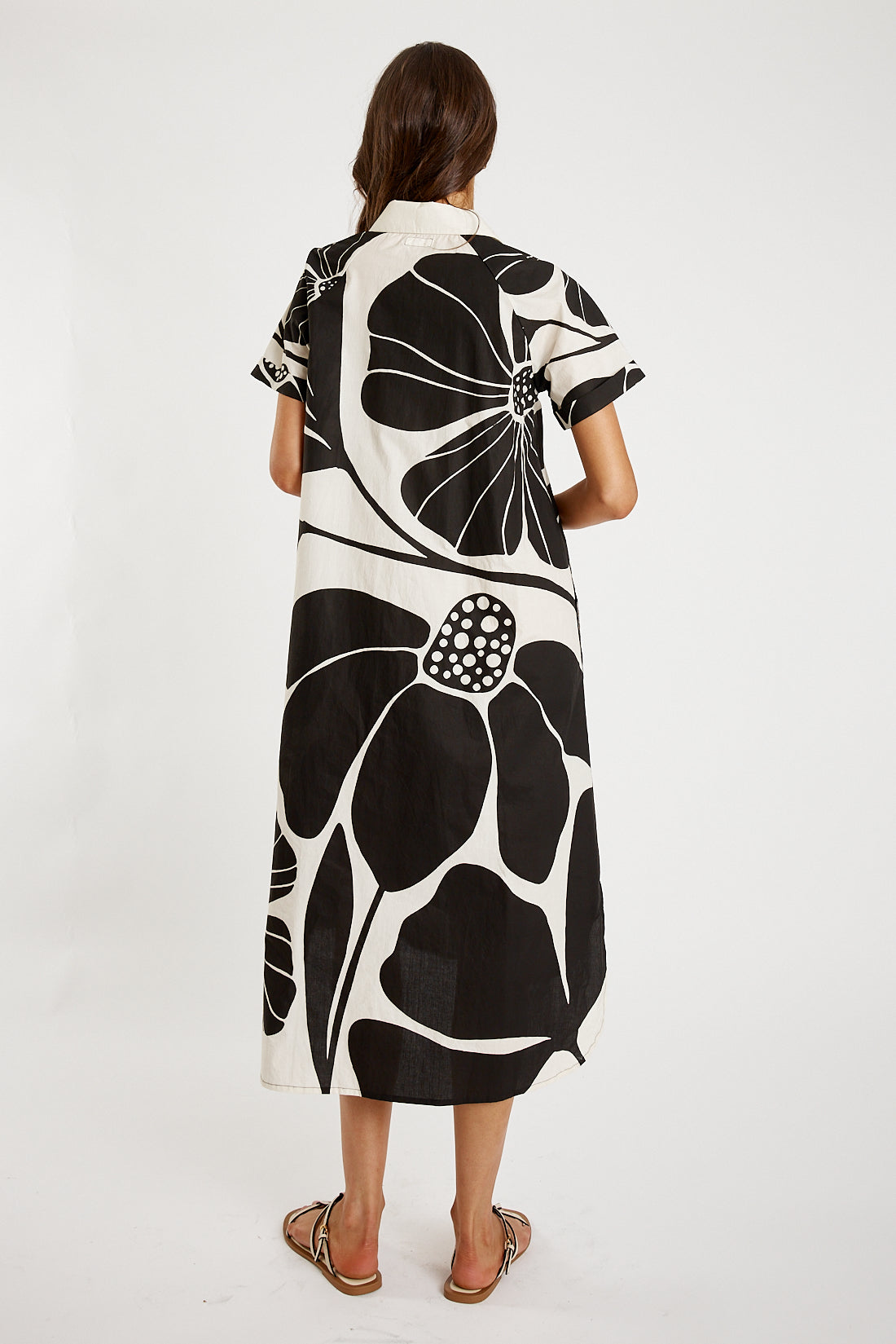 Itami Corocoro Button Dress Multi