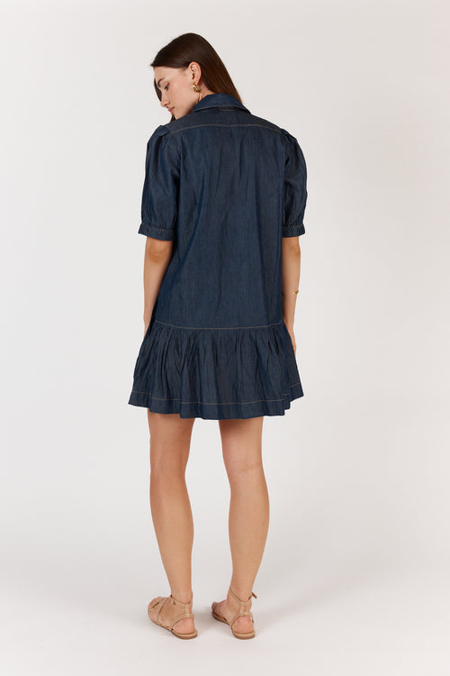 Itami Giverny Dress Denim
