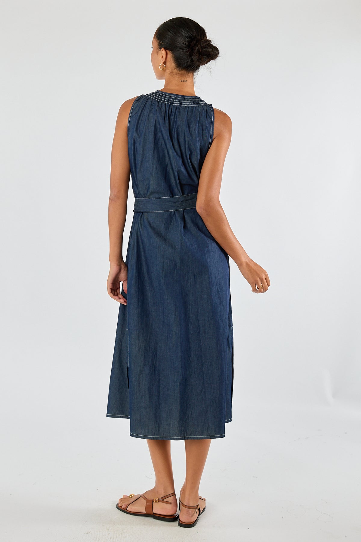 Itami Denim Sleeveless Dress