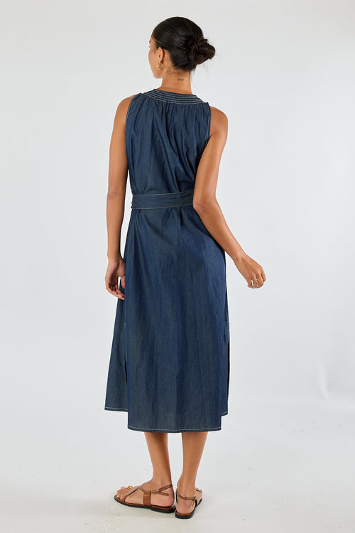 Itami Denim Sleeveless Dress
