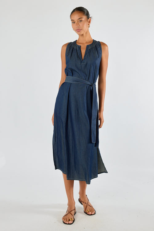 Itami Denim Sleeveless Dress