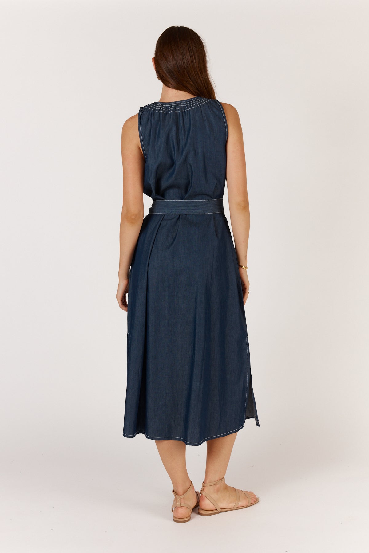 Itami Denim Sleeveless Dress