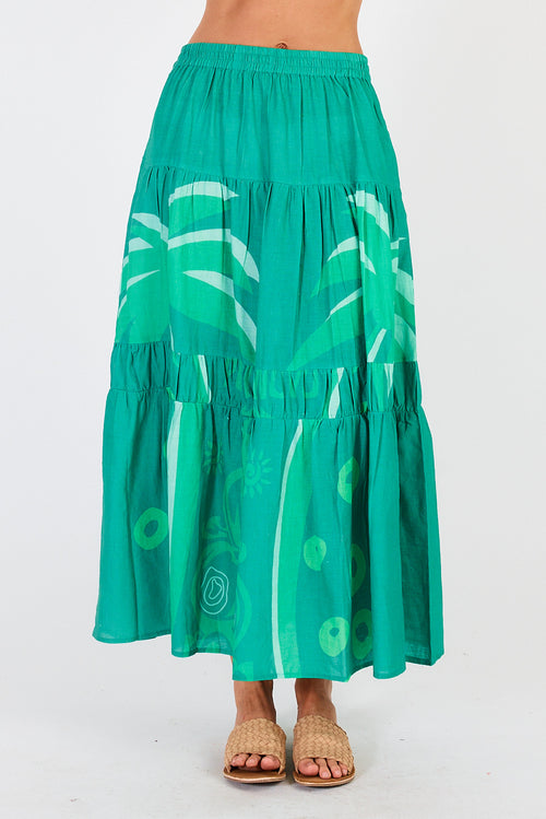 Itami Eden Skirt Porto Nova Green