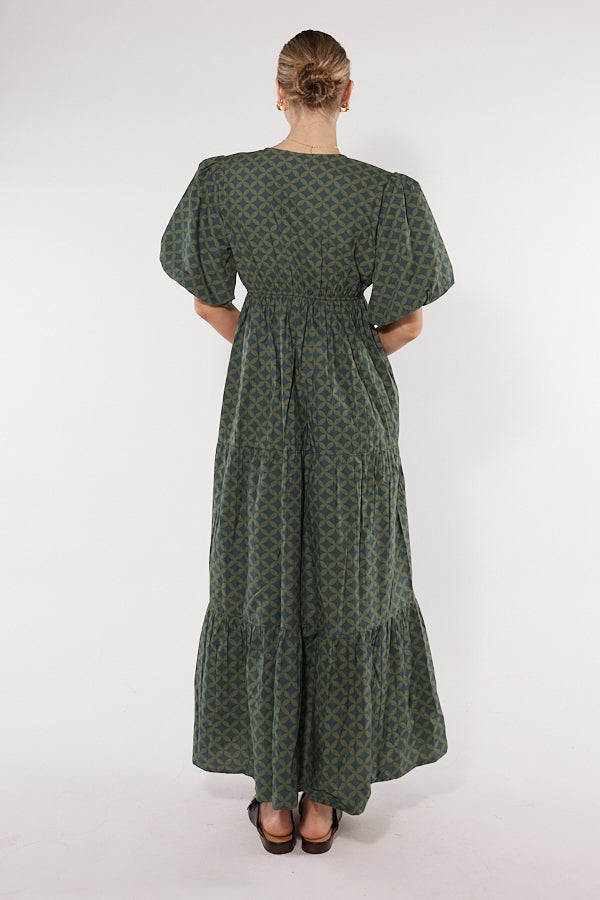 Itami Elda Dress Lester Olive