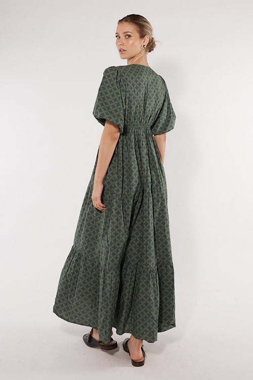 Itami Elda Dress Lester Olive