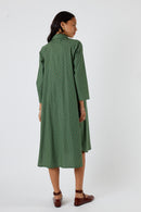 Itami Emilie Shirtdress Green