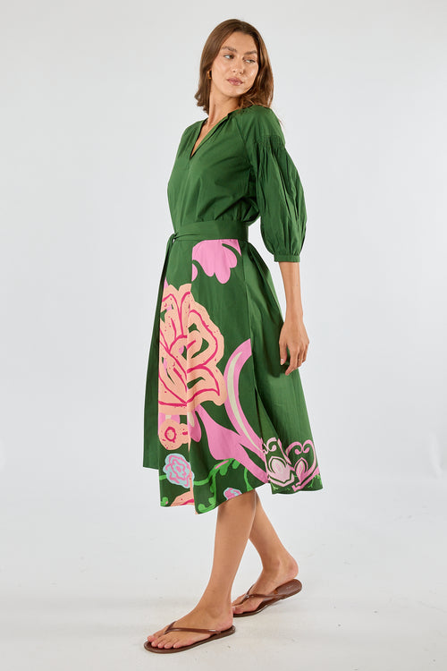 Itami Fontes Kaftan Olive