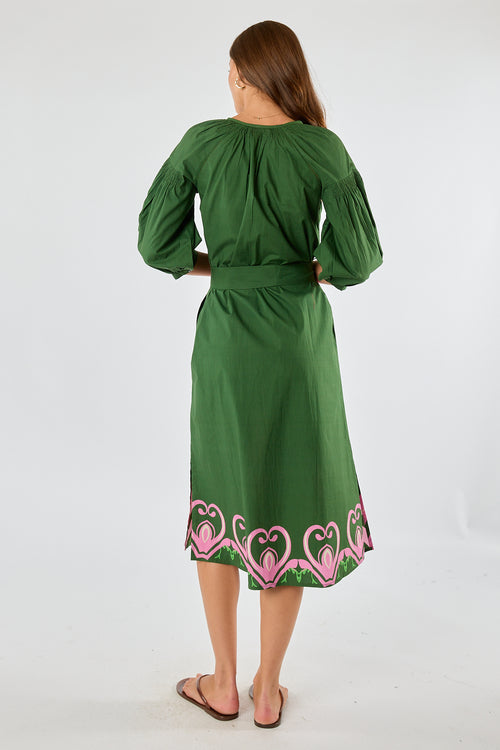 Itami Fontes Kaftan Olive