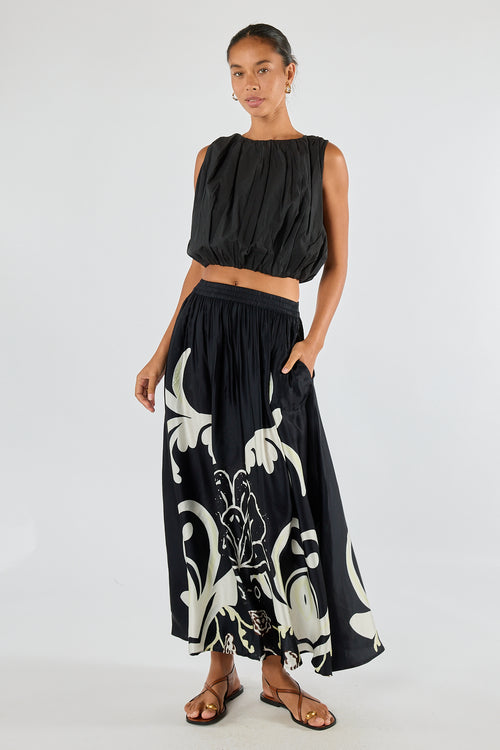 Itami Fontes Skirt White