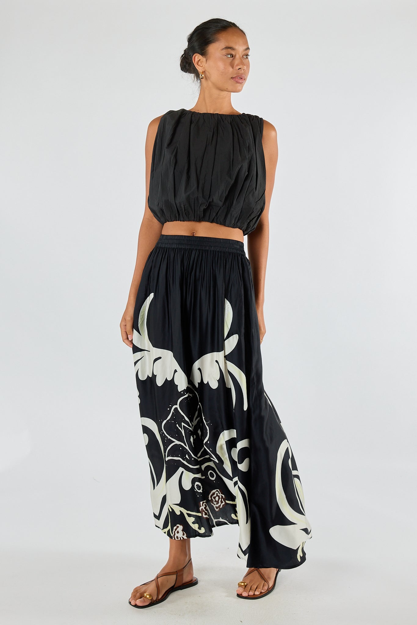 Itami Fontes Skirt White