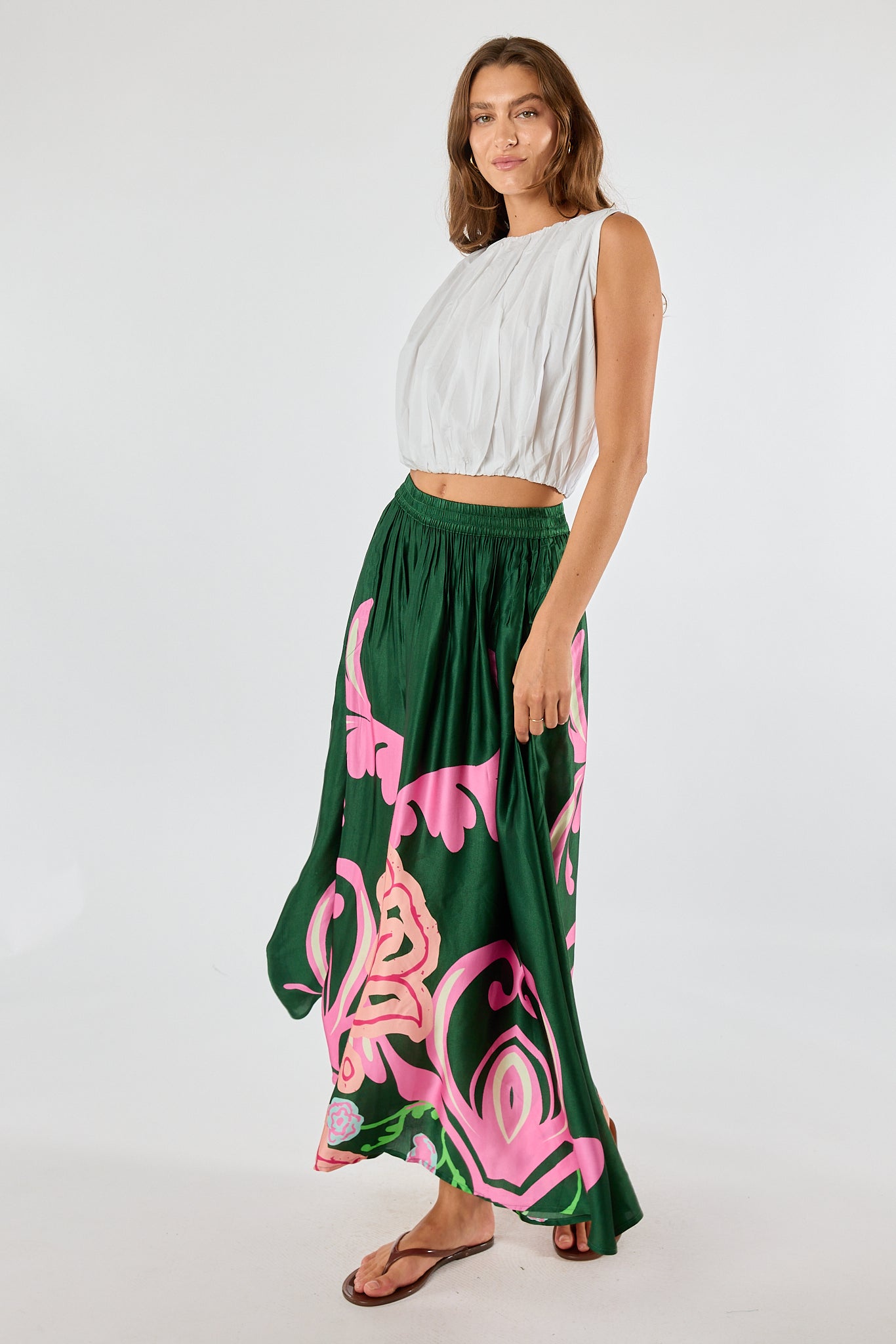 Itami Fontes Skirt Olive