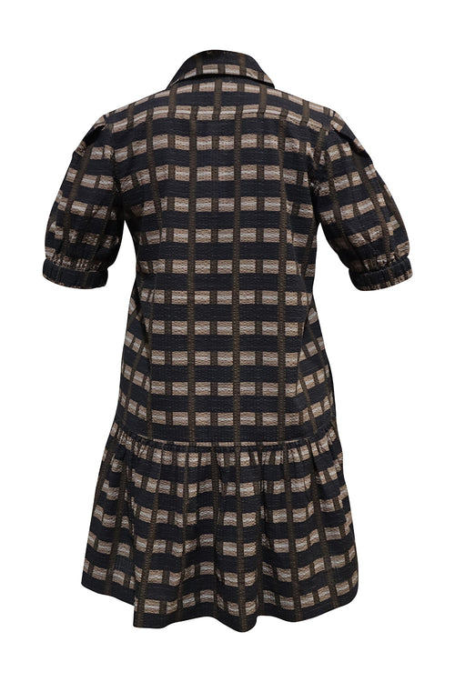 Itami Giverny Dress Bolan Brown
