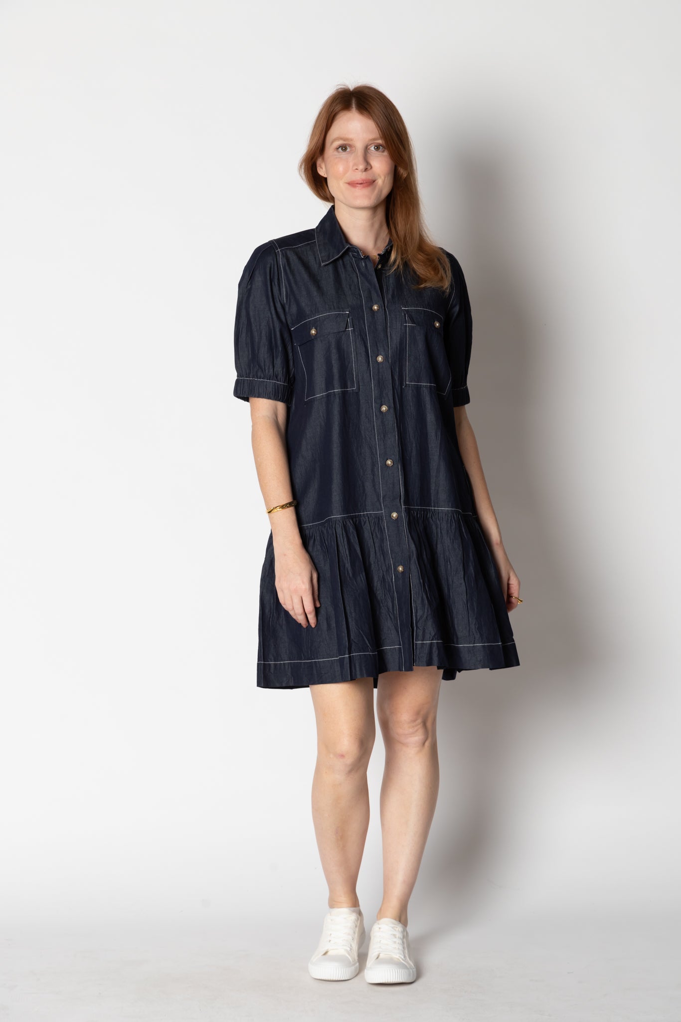 Itami Giverny Dress Denim
