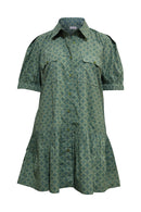 Itami Giverny Dress Lester Olive