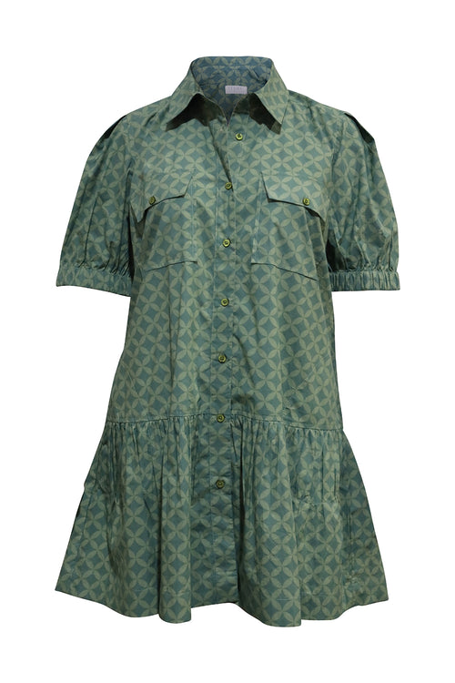 Itami Giverny Dress Lester Olive
