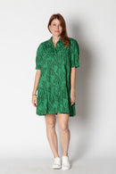 Itami Giverny Dress Verde Green