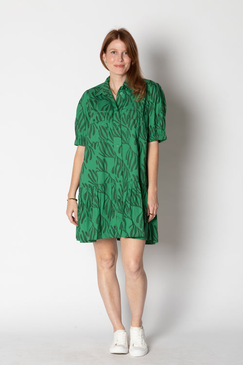 Itami Giverny Dress Verde Green