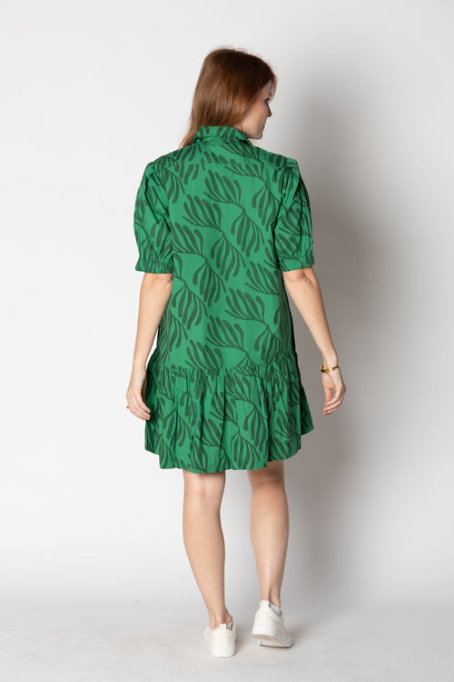 Itami Giverny Dress Verde Green