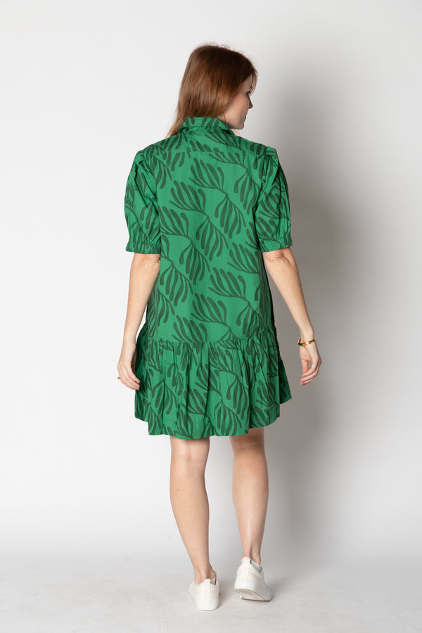Itami Giverny Dress Verde Green