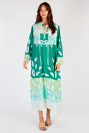 Itami Jonson L/S Dress Rapido Green