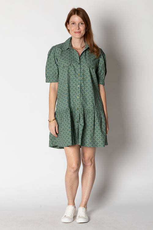 Itami Giverny Dress Lester Olive