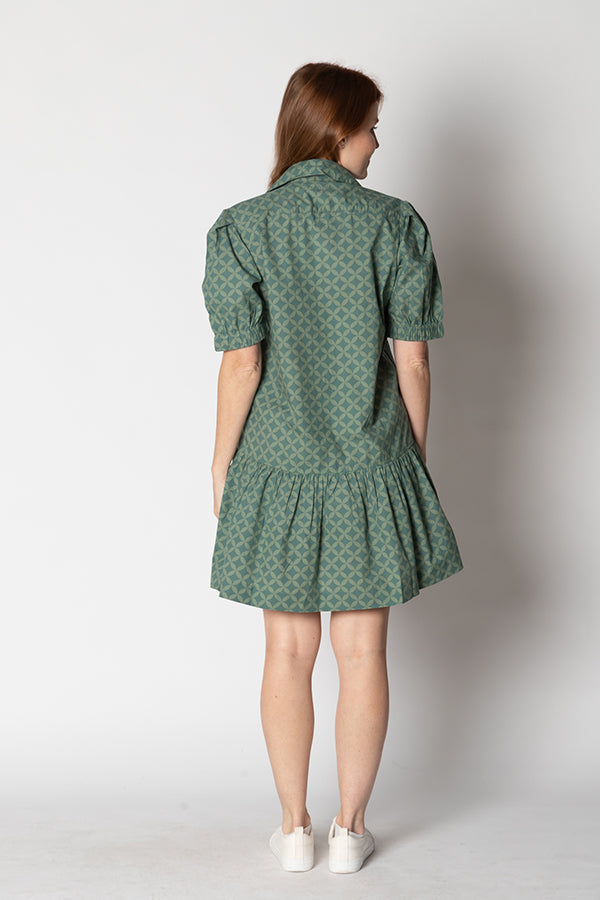 Itami Giverny Dress Lester Olive
