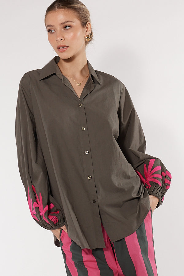 Itami Lillie Shirt Khaki