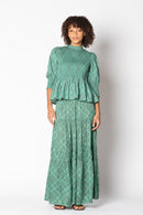 Itami Eden Skirt Tartan Green