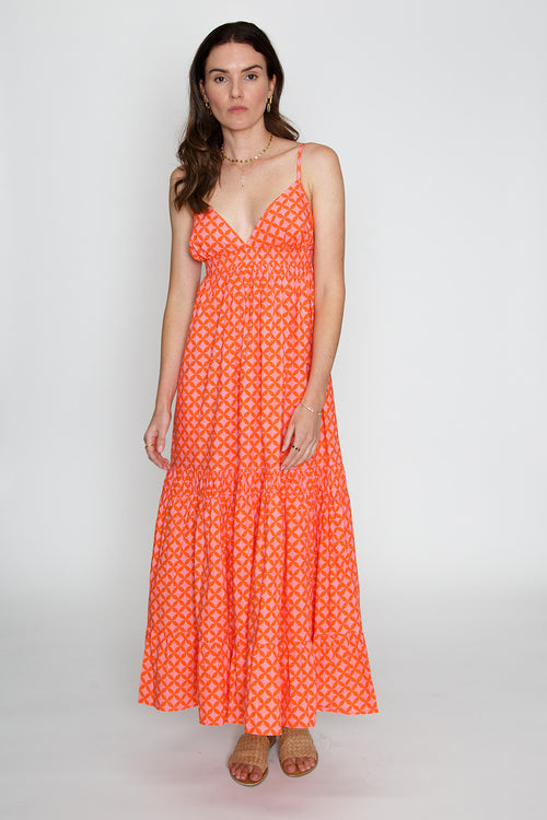 Itami Mariette Dress Lester Pink