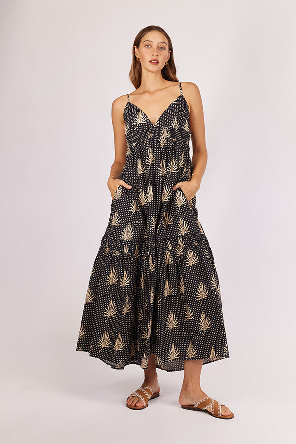 Itami Mariette Dress Palma Black