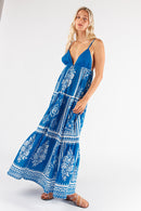 Itami Marini Dress Trujillo Blue