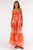 Itami Marini Dress Trujillo Orange