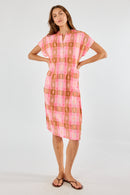 Itami Navarro Capped Sleeve Dress
