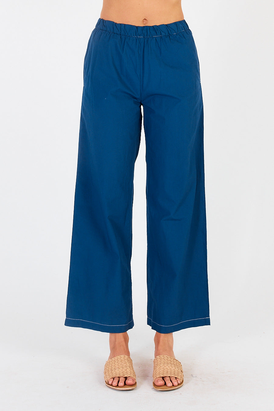 Itami Pamplone Contrast Pant Navy