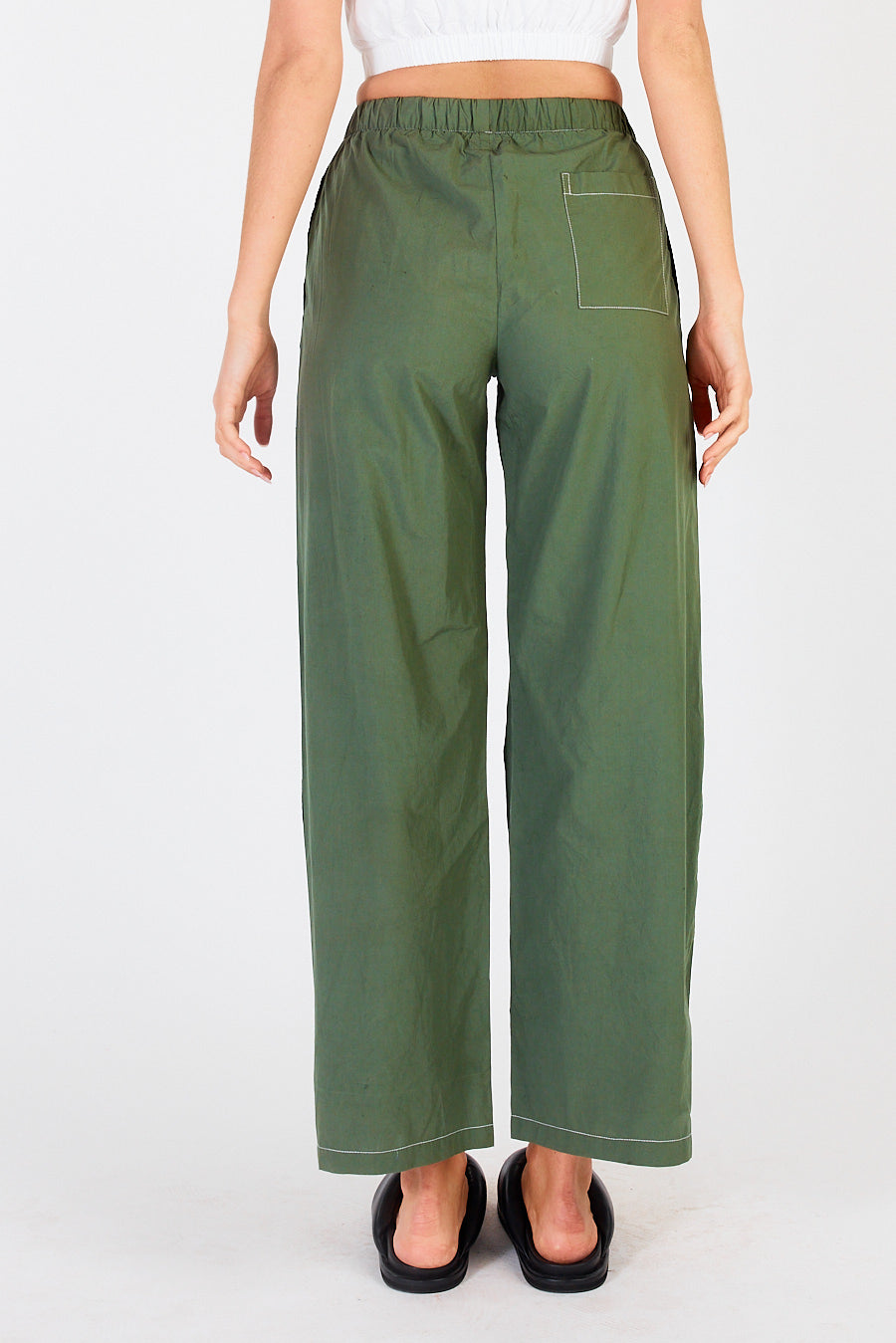 Itami Pamplone Contrast Pant Olive