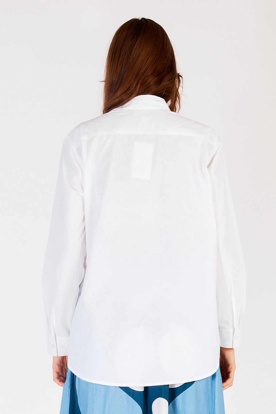 Itami Pamplone Shirred Pocket Shirt White