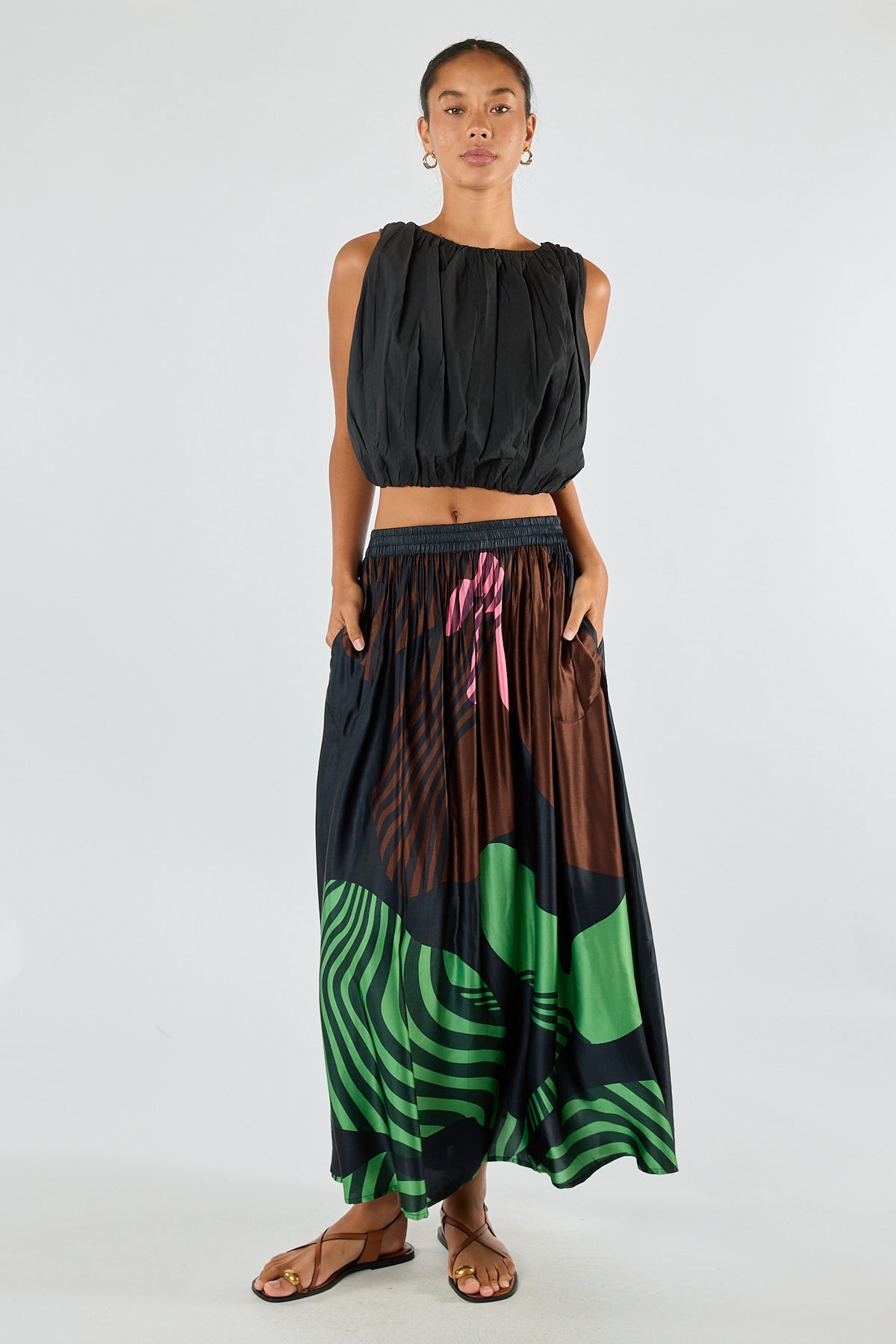 Itami Papillon Skirt Black