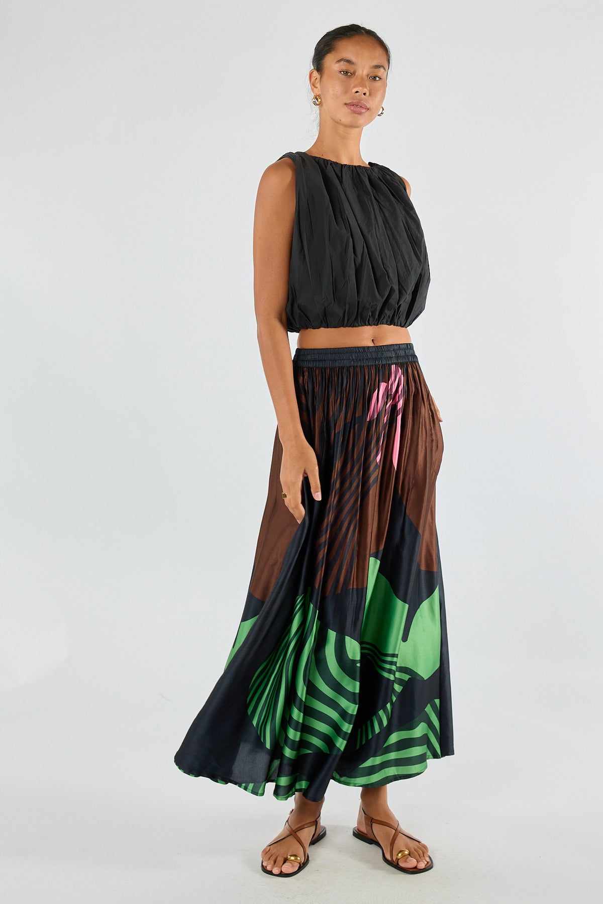 Itami Papillon Skirt Black