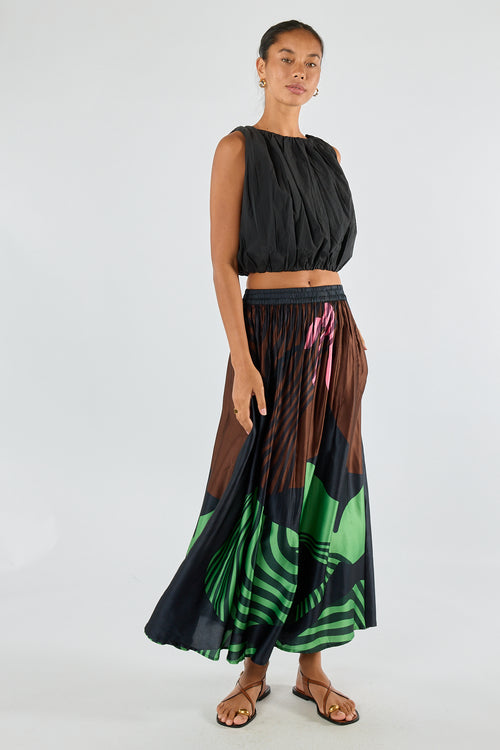 Itami Papillon Skirt Black