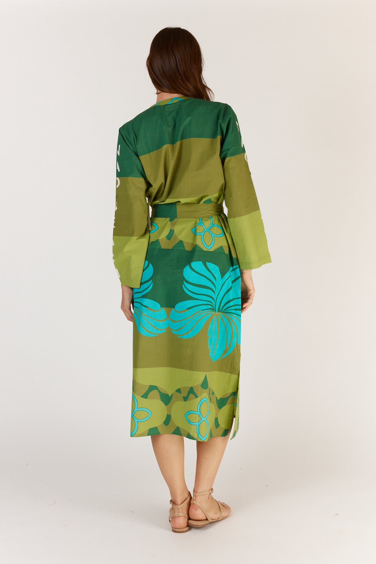 Itami Pelota LS Dress Green