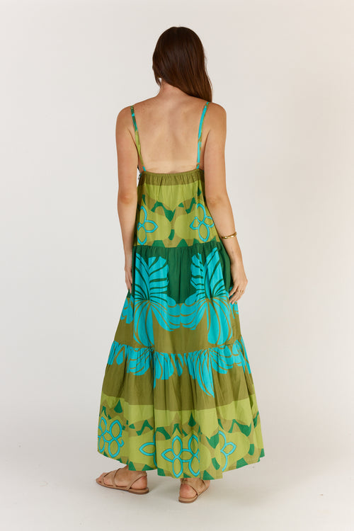 Itami Pelota Dress Green