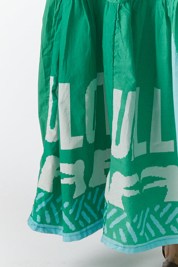 Itami Quillota Dress Green
