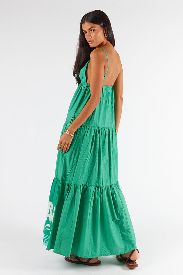 Itami Quillota Dress Green