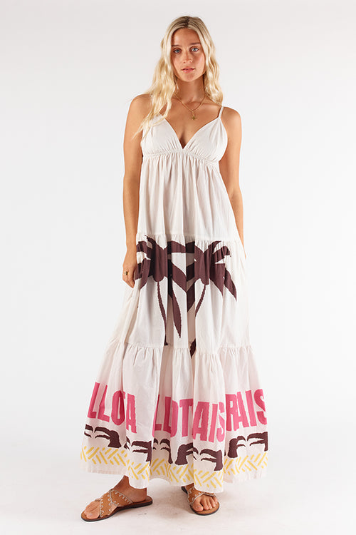 Itami Quillota Dress White