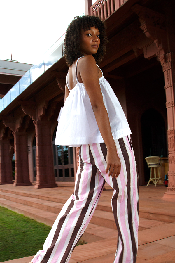 Itami Ratan Top White