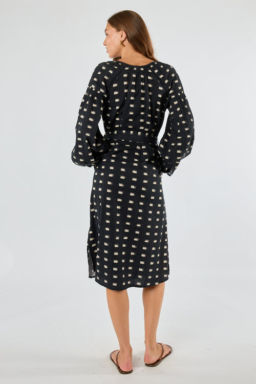 Itami Rocha Kaftan Black