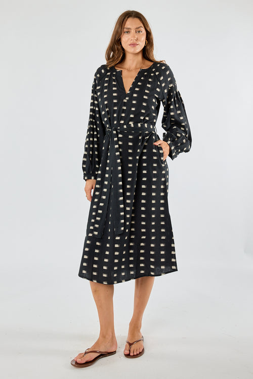Itami Rocha Kaftan Black