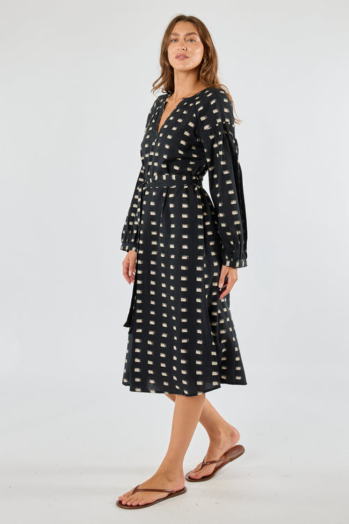 Itami Rocha Kaftan Black