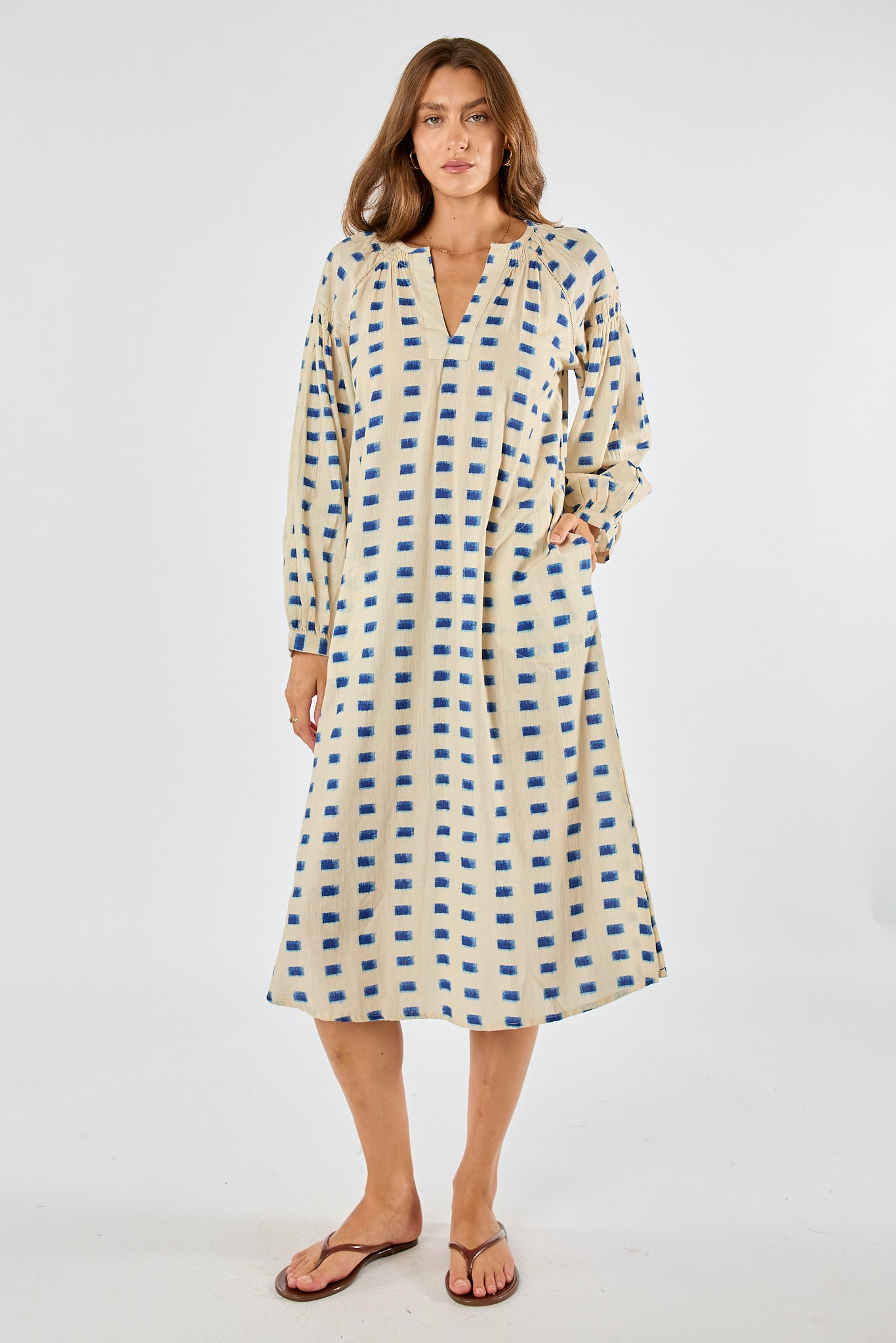 Itami Rocha Kaftan Natural